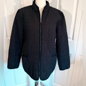 Susan Bristol | Women’s Black Quilted Jacket | size large